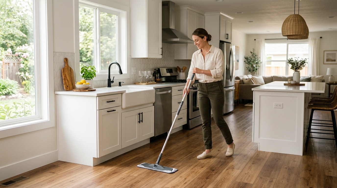 How to Clean Vinyl Plank Flooring the Right Way (Stop Ruining Your LVP)
