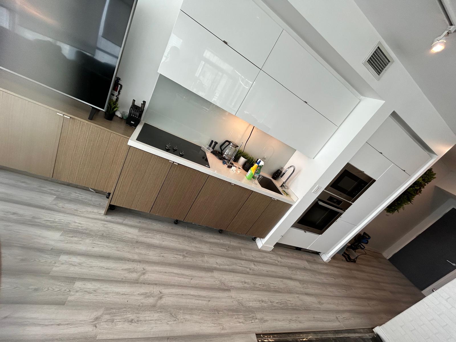 Modern Kitchen — Luxury Vinyl Plank