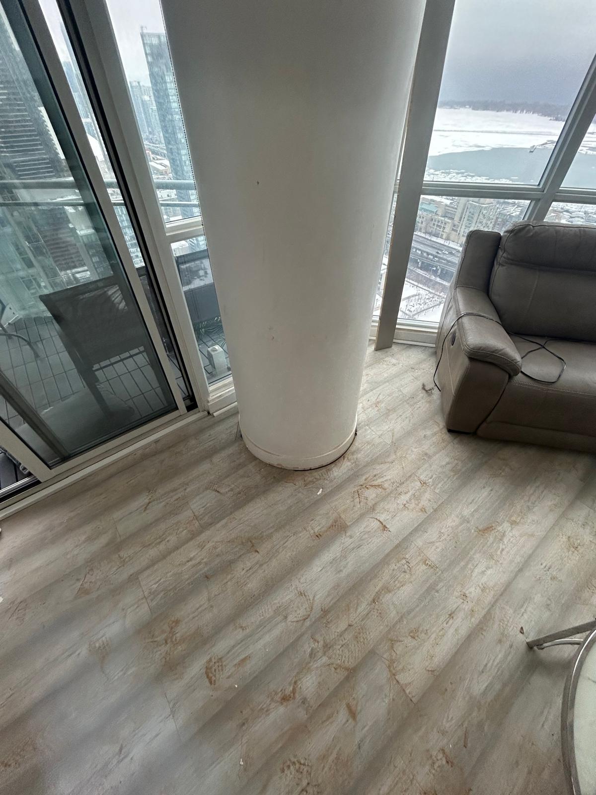 Condo Living Room Flooring