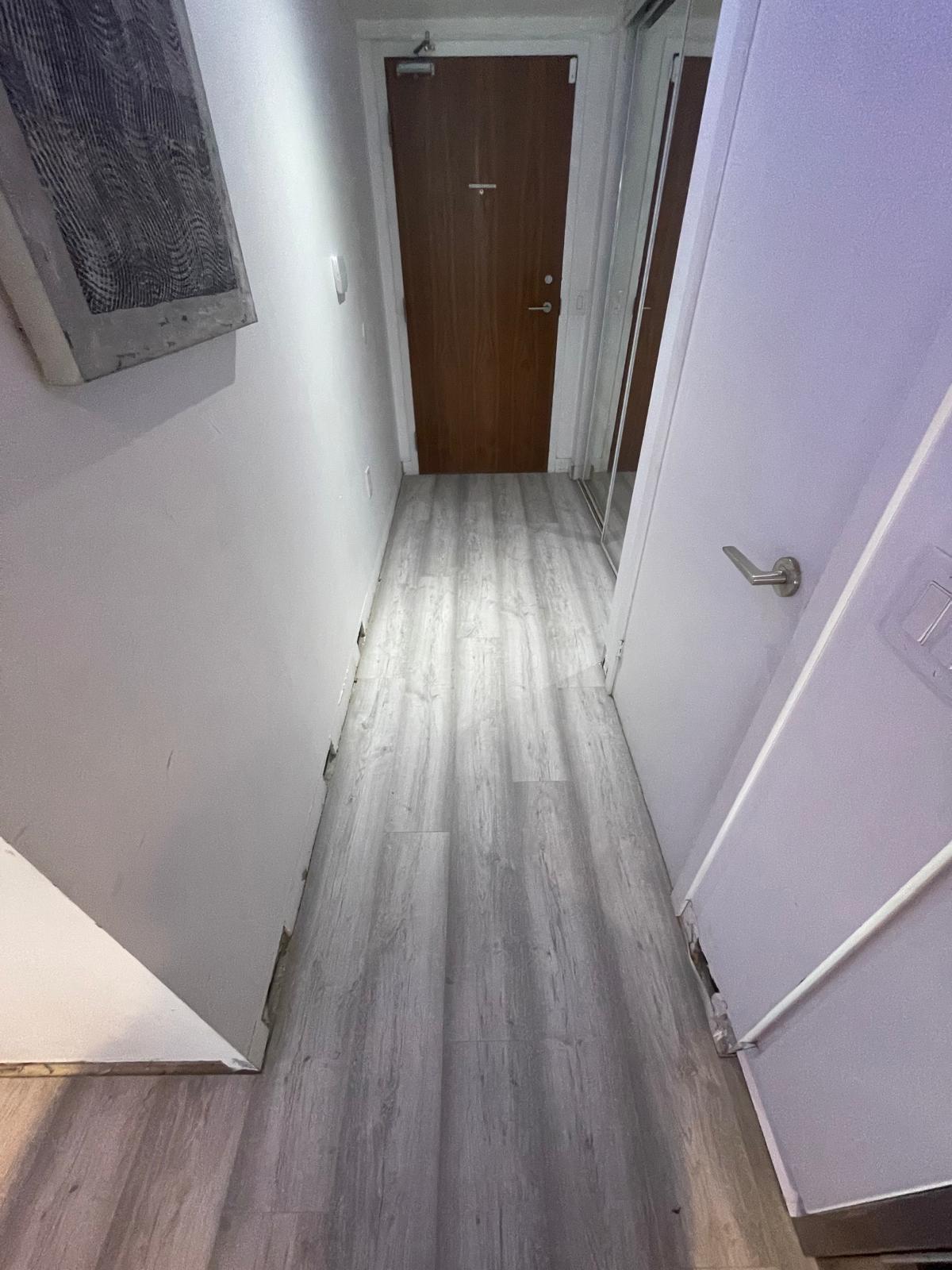 Condo Hallway View